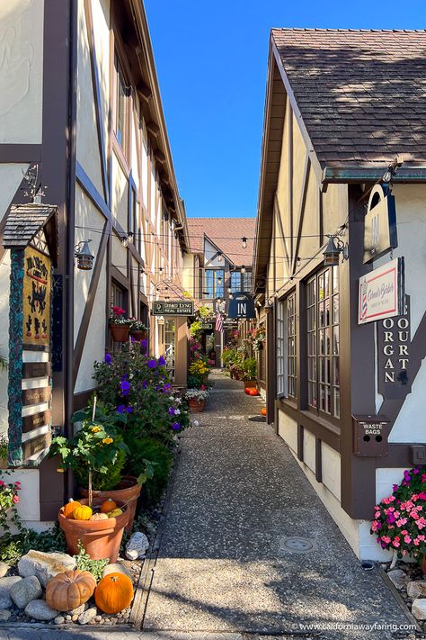 shops in Carmel by the Sea Shopping In Carmel By The Sea, Cali Road Trip, Monterey California Aesthetic, Slo California, Carmel Beach California, California Road Trips, Big Sur Road Trip, Carmel By The Sea California, Sea Restaurant