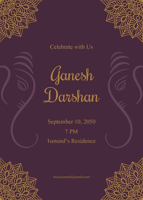 Blank Ganesha Invitation Template Ganesh Chaturthi Invitation Template, Ganesh Templates, Ganesh Chaturthi Invitation Card Template, Ganesha Invitation Template, Ganesh Invitation Template, Ganesha Invitation Card, Ganpati Invitation Card Template, Ganesh Chaturthi Invitation Card, Gannu Bappa