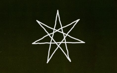 The septogram is known as a faery star. It has 7 points, which is a powerful number in magic.Represents: 7 chakras, 7 elements, 7 days of the week, heaven.Used in rituals for: protection, harmony Witchcraft Tattoos, Witchcraft Symbols, Witch Symbols, Wiccan Tattoos, Inca Tattoo, American Indian Tattoos, Mayan Symbols, Magick Symbols, Sigil Tattoo