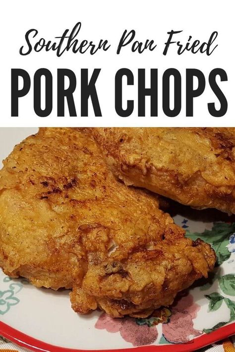 Fried Pork Chops Dinner Meals, Pan Fried Pork Loin Chops, Fried Pork Chops With Buttermilk, Pork Chop Recipes Frying Pan, How To Bread Pork Chops, Moist Fried Pork Chops, Simple Fried Pork Chops, Fried Pork Chop Dinner Ideas, How To Make Fried Pork Chops Tender