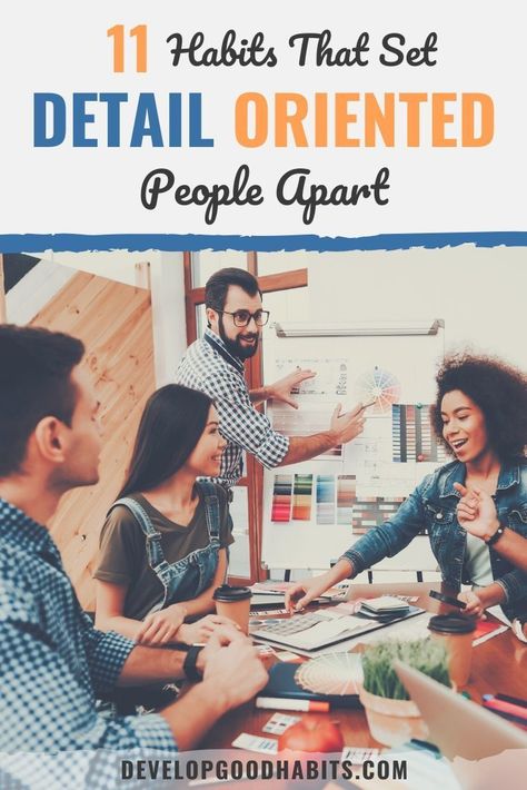 Discover 11 habits of people who are detail oriented and know what sets them apart. | detail oriented | detail oriented people | detail oriented resume #detailoriented #habits #personaldevelopment #personalgrowth Daily Routine Habits, Critical Thinking Questions, Detail Oriented, The Bigger Picture, Personal Growth Plan, Bigger Picture, Success Habits, Wellness Inspiration, Life Improvement