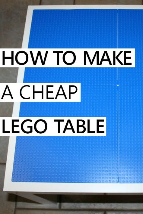 Diy Lego Table For Classroom, Lego Storage Table Diy, Lego Desk Diy, Diy Lego Table From Coffee Table, Diy Large Lego Table, Lego Table Ideas Diy Projects, Diy Ikea Lego Table, Diy Lego Table With Storage Small Spaces, How To Make A Lego Table