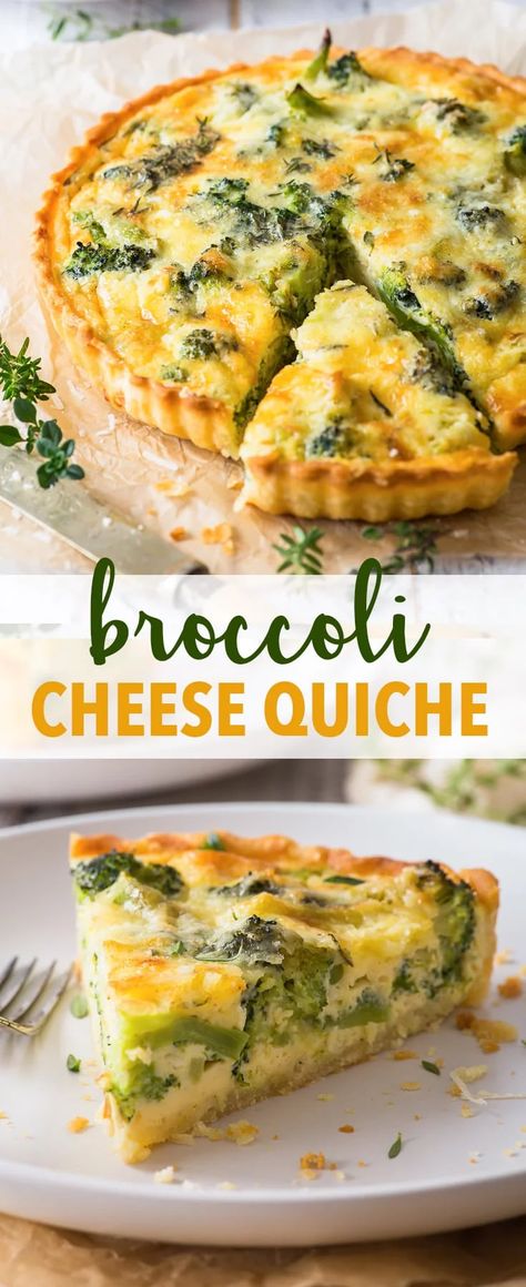 Quiche Vegetarian, Quiche Gluten Free, Broccoli Cheese Quiche, Quiche Recipes Healthy, The Loopy Whisk, Loopy Whisk, Gluten Free Quiche, Vegetarian Quiche, Broccoli Quiche