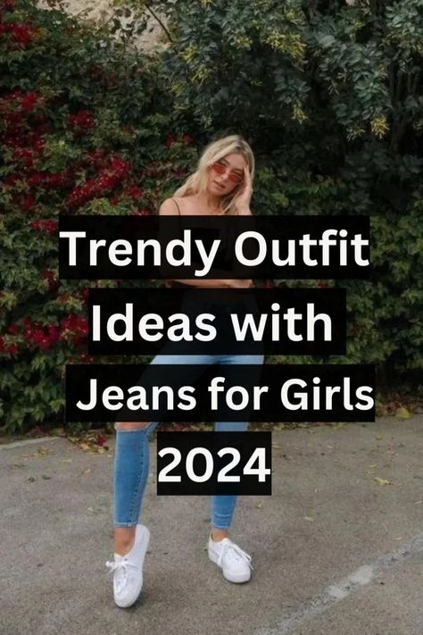 Trendy New Spring Outfits for Girls in 2024 (Best Girls Spring Fashion) Spring Outfits 2024 Trends Women Casual, Millennial Outfit, Popular Spring Outfits, Young Adult Fashion, Girls Spring Fashion, Outfits For Girls, Jeans Outfit Summer, Pink Knit Sweater, Youth Clothing