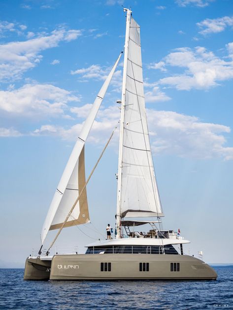 Charter VULPINO Sunreef 60 | Luxury crewed catamaran Croatia Sunreef Catamaran, Sunreef Yachts, Catamaran Sailing, Luxury Sailing Yachts, Catamaran Charter, Catamaran Yacht, Ocean Sailing, Sailboat Yacht, Water Skis