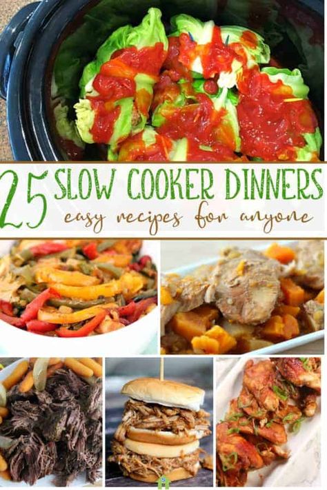 25 Mouth Watering and Easy Slow Cooker Recipes Delicious Slow Cooker Recipes, Slow Cooked Meals, Slow Cooker Dinner, Crockpot Dishes, Easy Slow Cooker Recipes, Crock Pot Slow Cooker, Lazy Girl, Crockpot Recipes Slow Cooker, Crock Pot Cooking