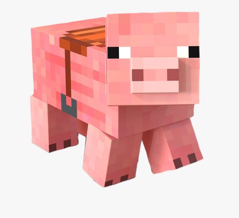 Minecraft Tattoo, Minecraft Sheep, Minecraft Pig, Elements Tattoo, Modelos 3d, 7th Birthday, Painted Rocks, Saddle, Sheep