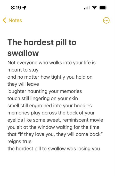 Poem heartbreak quotes about life growing up coming of age poet breaking up letting go people change words poetry notes app Quotes About Break Ups Letting Go, Coming Of Age Poems, Poetry Growing Up, Poems For Break Ups, Poems About Letting Go Of People, Journal Heartbreak, Notes App Quotes, Poetry About Break Ups, Poems Notes App