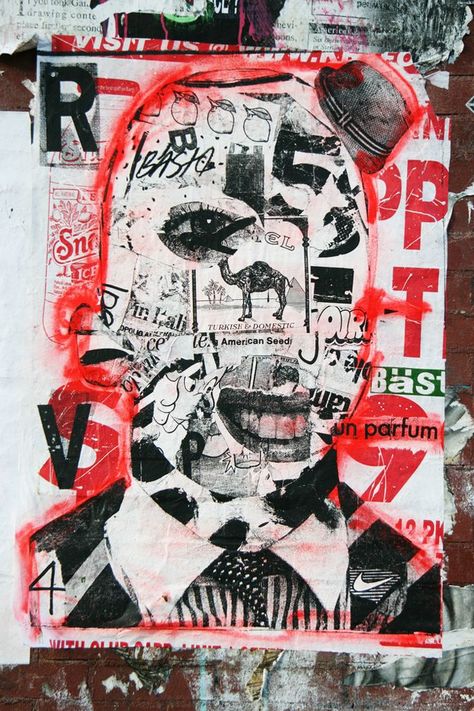 Best Graffiti Art, Street Collage, Montage Photography, Graffiti Portrait, Graffiti Collage, Abstract Street Art, Nyc Street Art, Graffiti Poster, Best Graffiti