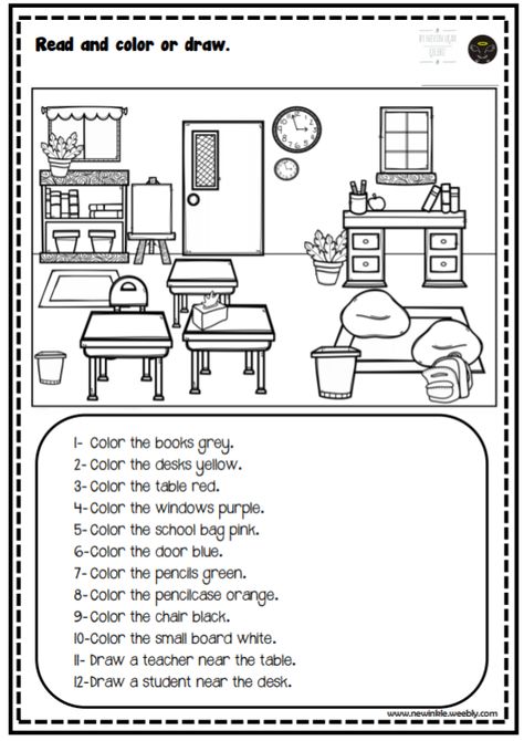 School Rules Worksheet, Excersise For Kids, School Rules Activities, Ivan Cruz, Creative Worksheets, English Ideas, Word Boxes, English Worksheet, Class Rules