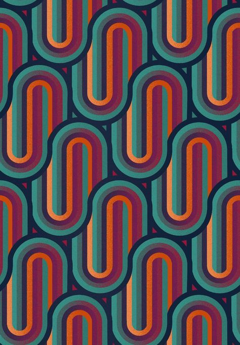 January Design, Retro Pattern Geometric, Custom Carpet Design, Retro Geometric Pattern, Retro Graphic Design, Project Life Cards, Geometrical Shapes, Retro Era, Retro Art Deco