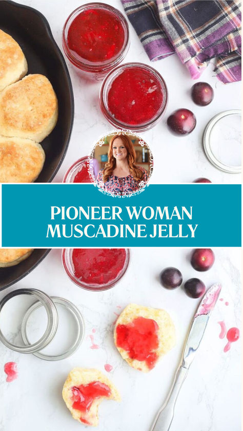 Pioneer Woman Muscadine Jelly Muscidime Recipes, Muscadine Grape Jelly Recipe, Muskidines Jelly, How To Make Muscadine Jelly, Muscadine Grape Recipes, Muscadine Jam Recipe, Muscadine Jelly Recipe With Sure Jell, Muscidime Jelly, Plum Jelly Recipes For Canning