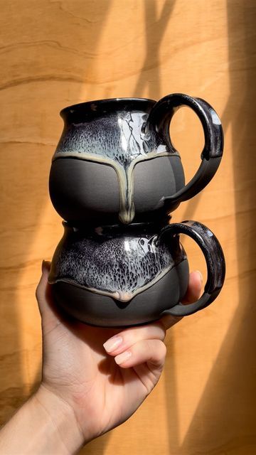 Clay Plant Road Pottery on Instagram: "Halloween Restock 9/29 at 8pm est, mark your calendars! ✨🔮☕️ More info coming soon, but we can for sure say we will have witches’ brew, weeping witch, and Ursula’s garden mugs available online for the Halloween restock 🎃" Halloween Pottery Mugs, Ghost Mug Pottery, Witch Ceramics, Halloween Pottery Ideas, Witch Pottery, Gothic Pottery, Witch Mugs, Crazy Ceramics, Halloween Ceramics