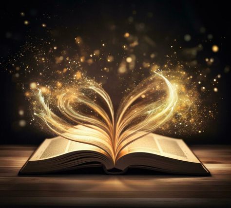 An opening magic book Open Book Painting, Magic Book Drawing, Magic Book Aesthetic, Magic Book Art, Author Aesthetic, Book Opening, Mystical Fairy, Magical Books, Book Magic