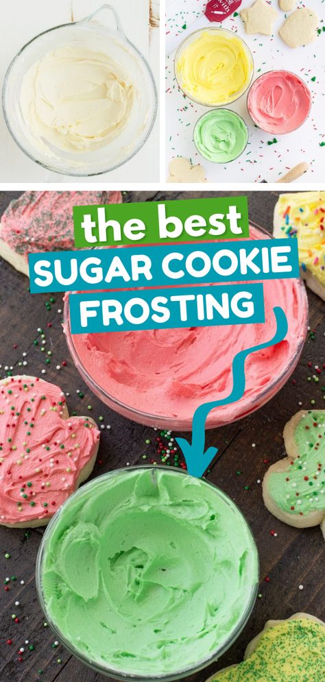 Butter Frosting For Cookies, Sugar Cookie Cutout Frosting Recipe, Small Batch Sugar Cookie Frosting, Sugar Cookie Frosting Recipe Hardens, Powdered Sugar Frosting For Cookies, Sugar Cookie Frosting Recipe Cream Cheese, Best Cookie Frosting Recipe, Fluffy Cookie Frosting, Sugar Cooking Frosting