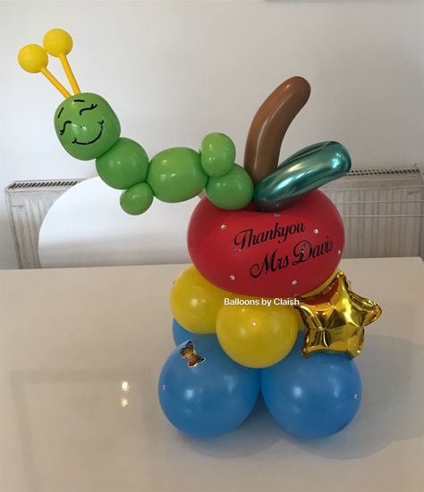 Teacher Appreciation Week Balloon Arch, Back To School Balloon Decorations, Teacher Appreciation Balloon Bouquet, 1st Day Of School Balloons, Teacher Balloon Bouquet, Back To School Balloon Ideas, Back To School Balloon Columns, Teacher Appreciation Balloons, Back To School Balloon Bouquet