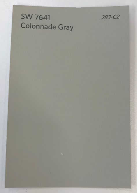 Sherwin Williams Colonnade Gray SW 7641 - Family room, kitchen, basement hall & throughout basement Sherwin Williams Colonnade Gray, Colonnade Gray, Family Room Kitchen, Kitchen Basement, Sherwin Williams, Paint Color, Room Kitchen, Basement, Paint Colors