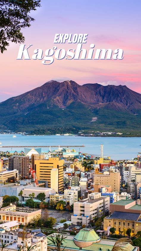 Explore Kagoshima with byFood! Find the perfect locations to visit, places to eat and more! #Japan #traveljapan #travel #kagoshima Kagoshima Japan, 2025 Travel, Japan 2023, Visit Places, Japan Travel Tips, Kagoshima, Japan Trip, Dream Travel Destinations, Visit Japan