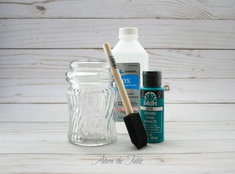 How To Tint Glass Vases, Tint Glass Diy, Glass Tinting Diy, How To Dye Glass Jars, How To Tint Glass Bottles, Tinting Glass Jars Diy, How To Tint Glass Jars, Tint Glass Vase, Painting Jars