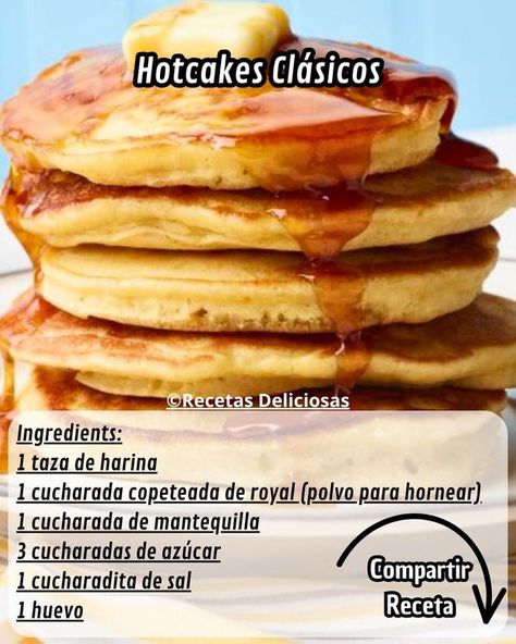 Hot Cakes Receta, Hot Cakes, Pancakes, Gluten Free, Cake, Pins