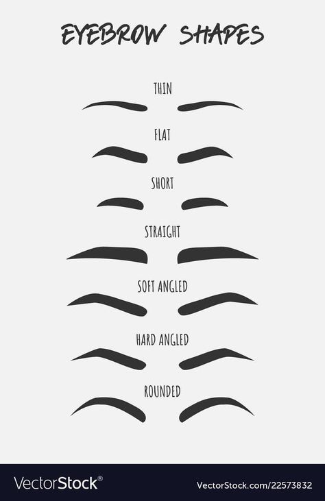 Female Eyebrows, Types Of Eyebrows, Thin Eyebrows, Free Poster, Eyebrow Shaping, Beauty Skin Care Routine, Image Types, Beauty Skin, Different Types