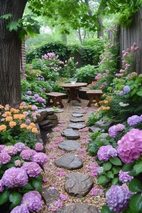 Magical Garden Fairytale, Secret Garden Backyard, Flower Garden Path, Cottage Path, Fairy Path, Dream Garden Backyards, Inner Garden, Background References, Garden Pathways