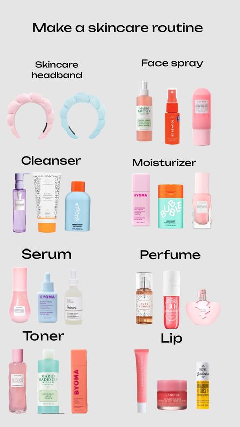 Acne skincare routine