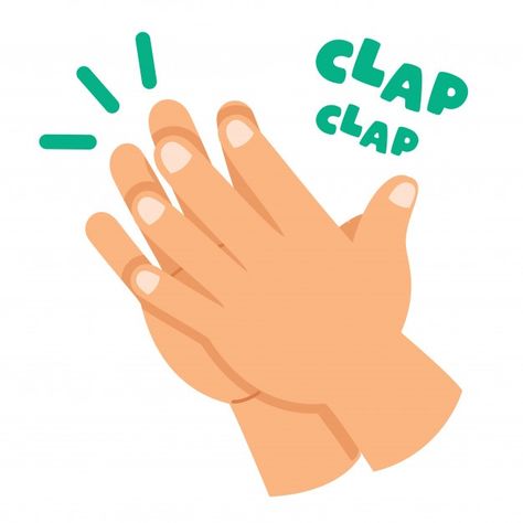 Hands Cartoon, Clapping Hands, Hand Outline, Body Percussion, Animated Clipart, Hand Clipart, Crown Tattoo Design, Illustration Art Kids, Clap Clap