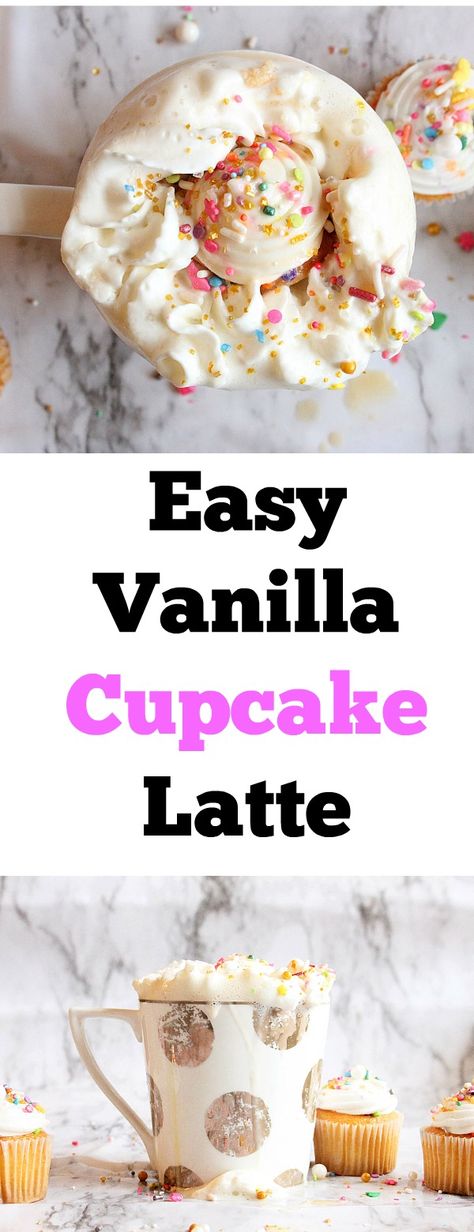 Cupcake Coffee Syrup, Easter Latte Recipes, Copycat Drink Recipes, Easy Vanilla Cupcakes, Passion Tea Lemonade, Cupcakes Vanilla, Frosted Lemonade, Royal Kitchen, Ninja Coffee