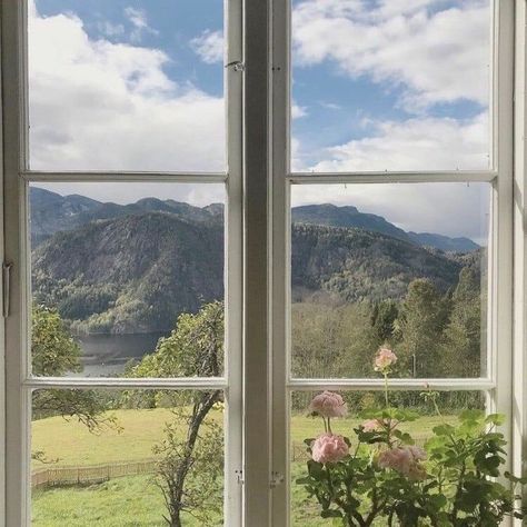 lacrima on Twitter: "summer in switzerland… " Theme Nature, Window View, Through The Window, Nature Aesthetic, Pretty Places, The Window, Pretty Pictures, Happy Places, Aesthetic Pictures