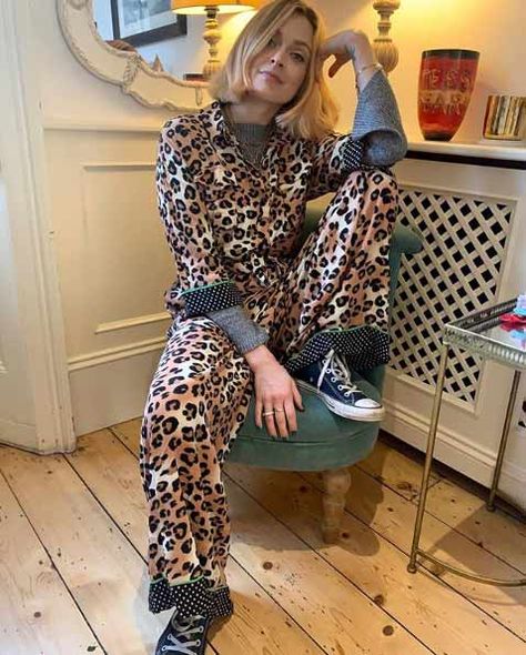 Fearne Cotton reveals her surprising addiction – and how she's trying to be braver in 2020 | HELLO! Fearne Cotton Style, Lou Douillon, Christmas Jumpsuit, Fearne Cotton, Cotton House, London Home, Cotton Outfit, Stylish Celebrities, Celebrity Look