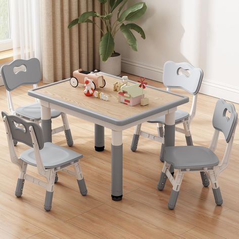 Preschool Desk, Drawing Eating, Reading Drawing, Activity Chair, Kids Table And Chair, Kids Table Chair Set, Kids Playroom Furniture, Toddler Table And Chairs, Toddler Table