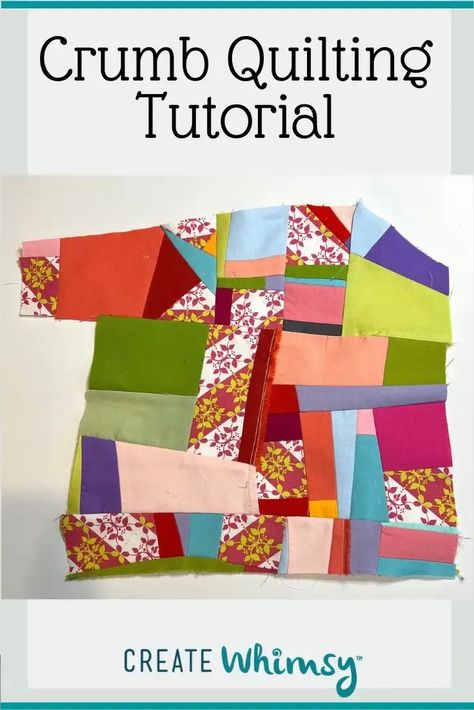 Scrap Quilts Blankets, Scrap Quilt Blocks Free Pattern, Crumb Quilt Blocks, Crumb Quilting Tutorials, Crumb Quilts Free Pattern, Scrappy Patchwork Quilts, String Quilts Ideas Block Patterns, Crumb Quilts Ideas, Crazy Quilt Patterns