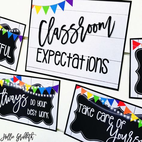 Colorful Farmhouse Classroom, Primary Color Classroom Decor, Primary Colors Classroom Theme, Black And Bright Classroom Decor, Primary Color Classroom Theme, Classroom Decor Farmhouse, Classroom Objectives, Sunshine Classroom, Neon Classroom