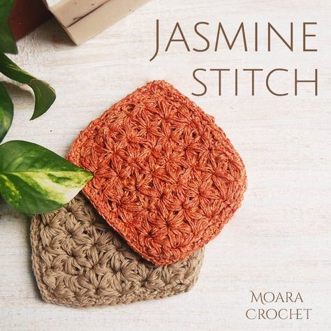 Free Crochet Patterns, Tutorials & all the lastest News from Moara Crochet Wash Cloth Crochet Pattern, Wash Cloth Crochet, Jasmine Stitch Crochet, Dish Cloth Pattern, Angels Crochet, Crochet Knowledge, Advanced Crochet Stitches, Cloth Crochet, Crochet Washcloth Pattern