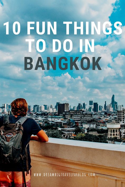 Find fun things to do in #bangkok #thailand #southeastasia #citybreak Bangkok Attractions, Things To Do In Bangkok, Thailand Travel Tips, Thailand Travel Guide, Visit Asia, Prague Travel, Cheap Things To Do, Bangkok Travel, Visit Thailand