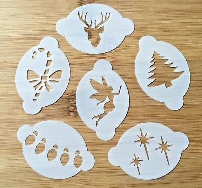 Glitter Tattoo Stencils, Christmas Face Painting, Pta Fundraising, Blade Cut, Face Painting Stencils, Cricut Stencils, Painting Stencils, Kids Face Paint, Christmas Stencils