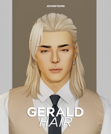 Mens Hair Long, Sims 4 Male, Four One Direction, Sims 4 Hair Male, Medieval Hairstyles, Pelo Sims, Male Hair, Sims 4 Mm Cc, Sims 4 Characters