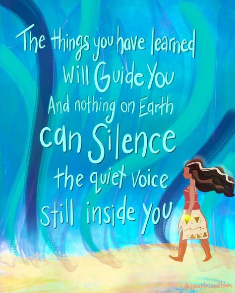 Cute Quotes Disney, Moana Quotes Inspirational, Grandma Tala, Moana Quotes, I Am Moana, Beautiful Disney Quotes, Educating Yourself, Frases Disney, Society Quotes