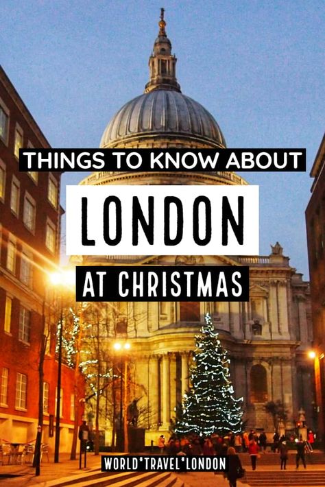 London Christmas Travel, What To Do In London At Christmas, London For Christmas, Christmas In Britain, Christmas Trips, London At Christmas, Europe Christmas, Christmas Travel Destinations, Christmas In London