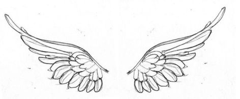 Unique Angel Wings Tattoo, Angel Wings Tattoo Tramp Stamp, Angel Wing And Halo Tattoo, Tramp Stamp Angel Wings, Angel Wing Neck Tattoo, Angel Wing Tramp Stamp, Angel Wings With Halo Tattoo, Angel Tramp Stamp, Angel Wings Tramp Stamp