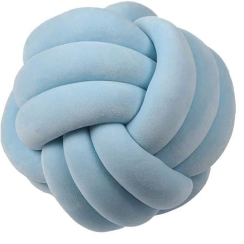 Infant Room Decor, Blue Room Decor, Pillow Ball, Infant Room, Knot Cushion, Cute Cushions, Knot Pillow, Beach Room, Round Throw Pillows