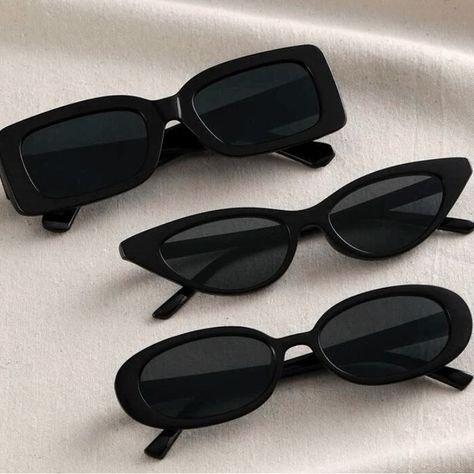 Black Rectangular Sunglasses Brand New Boutique Y2k Punk Fashion, Punk Mode, Anti Glare Glasses, Black Gold Sunglasses, Y2k Punk, Mode Punk, Moda Punk, Butterfly Sunglasses, Estilo Punk