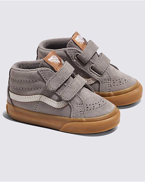 Toddler Sk8-Mid Reissue V Gum Shoe Toddler Fits, Toddler Ootd, Kids Shopping, Vans High, Vans Toddler, Mid Top Shoes, Christmas Gifts For Boys, Seize The Day, Two Worlds