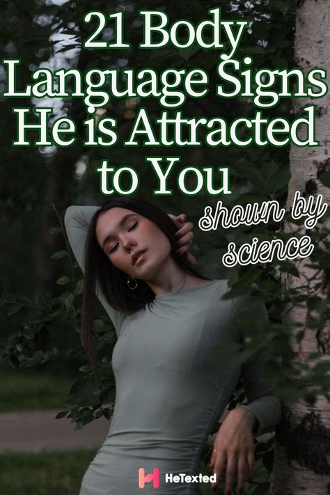 Dreamy woman tilting head to side while leaning on tree Signs Of Lying Eyes, Good Body Language, How To Flirt With Eye Contact, How To Make Him Attracted To You, How To Attract Someone, Science Of Seduction, Attractive Body Language, How To Attract Crush, How To Make Eye Contact