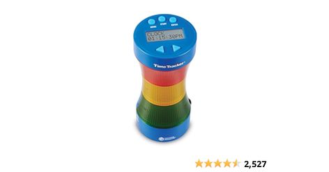 Learning Resources Time Tracker Visual Timer & Clock - 1 Piece Classroom Tracker, Alarm Clock, Light Up Timer for Classroom, Kids timer, 22.5 Positive Behavior Support, Behavior Supports, Time Tracker, Timer Clock, Positive Behavior, Learning Resources, Alarm Clock, Light Up, Toys Games