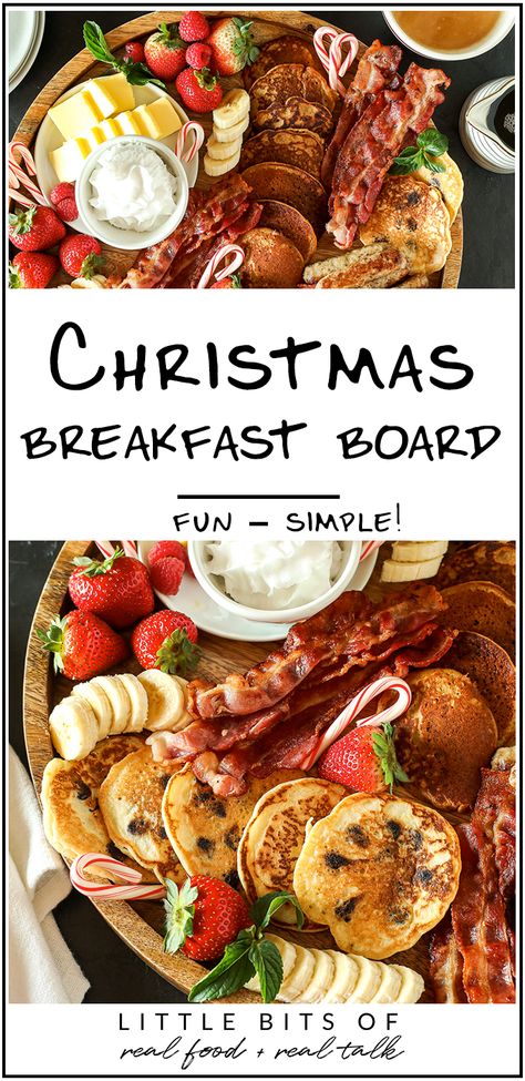 Holiday Breakfast Ideas Christmas Brunch Crock Pot, Brunch Board Ideas Christmas, Breakfast Christmas Charcuterie Board, Christmas Breakfast Sliders, Easy Food For Christmas Dinner, Holiday Breakfast Charcuterie Board, Holiday Brunch Board, Celebration Breakfast Ideas, Christmas Breakfast For Dinner