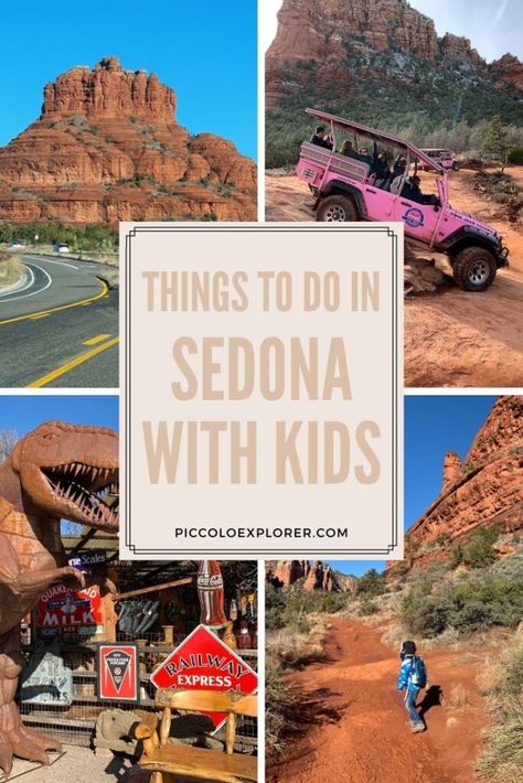 Top Things to Do in Sedona, Arizona with Kids Arizona With Kids Things To Do, Things To Do In Sedona With Kids, Sedona Arizona Things To Do In With Kids, Sedona Arizona With Kids, Sedona With Toddler, Sedona With Kids, Arizona With Kids, Sedona Resort, Phoenix Travel