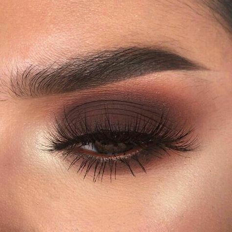 Trucco Smokey Eye, Brown Makeup Looks, Brown Smokey Eye Makeup, Brown Smokey Eye, Brown Smokey, Smokey Eye For Brown Eyes, Beauty Make-up, Pinterest Makeup, Brown Makeup