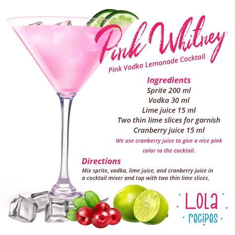 Drinks Alcohol Recipes Pink Whitney, Drinks To Mix With Vodka, Drink Recipes With Pink Whitney, Sweet Drinks Alcohol Recipes, Fun Cocktail Recipes Vodka, Pink Vodka Lemonade Cocktail, Pretty In Pink Drink, Drinks To Make With Pink Whitney, Cocktails With Pink Whitney